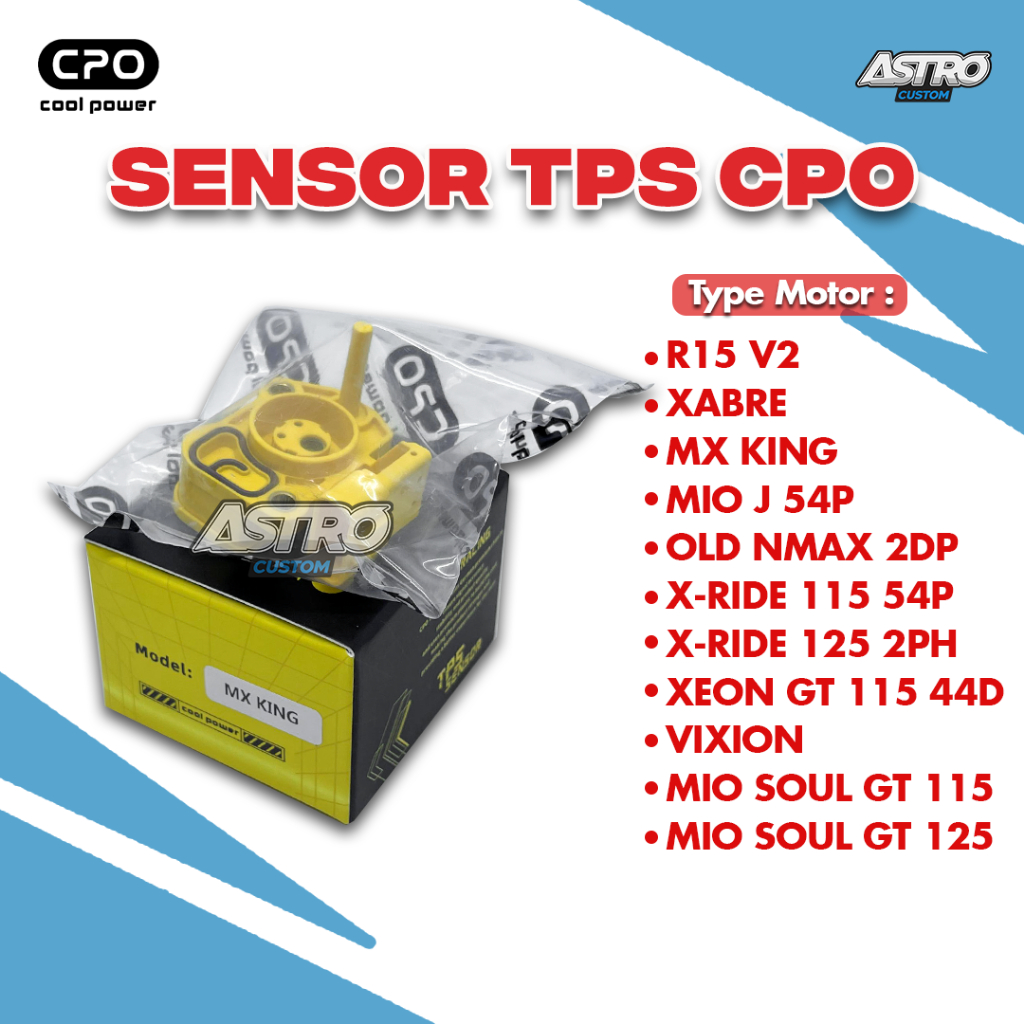 Jual Sensor Tps Cpo Nmax Old X Ride Xeon Gt Soul Gt Mio J Vixion Mx King Xabre R V Tps