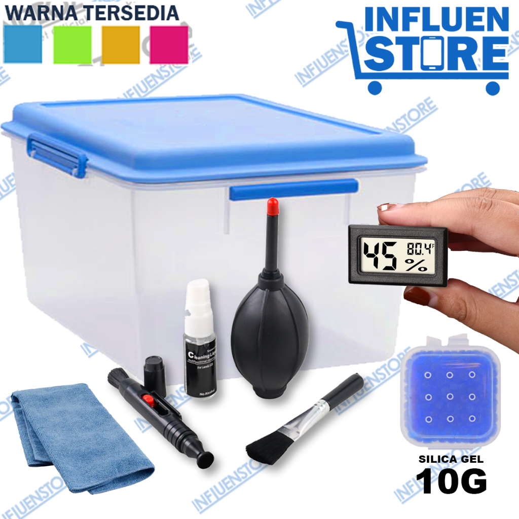 Jual DRY BOX MEDIUM Camera DryBox kotak Kamera Blower Lens pen cleaning ...