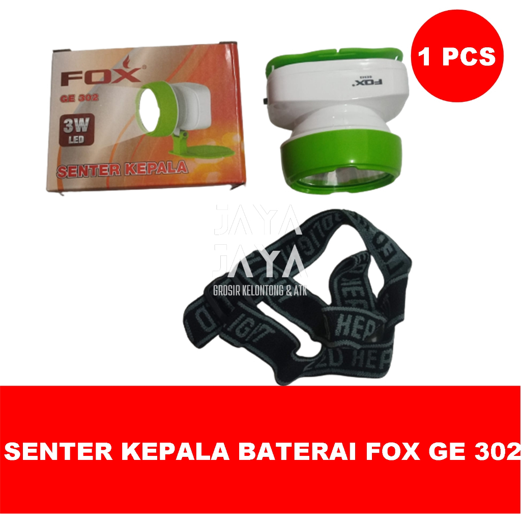 Jual SENTER KEPALA BATERAI FOX GE 302 | Shopee Indonesia