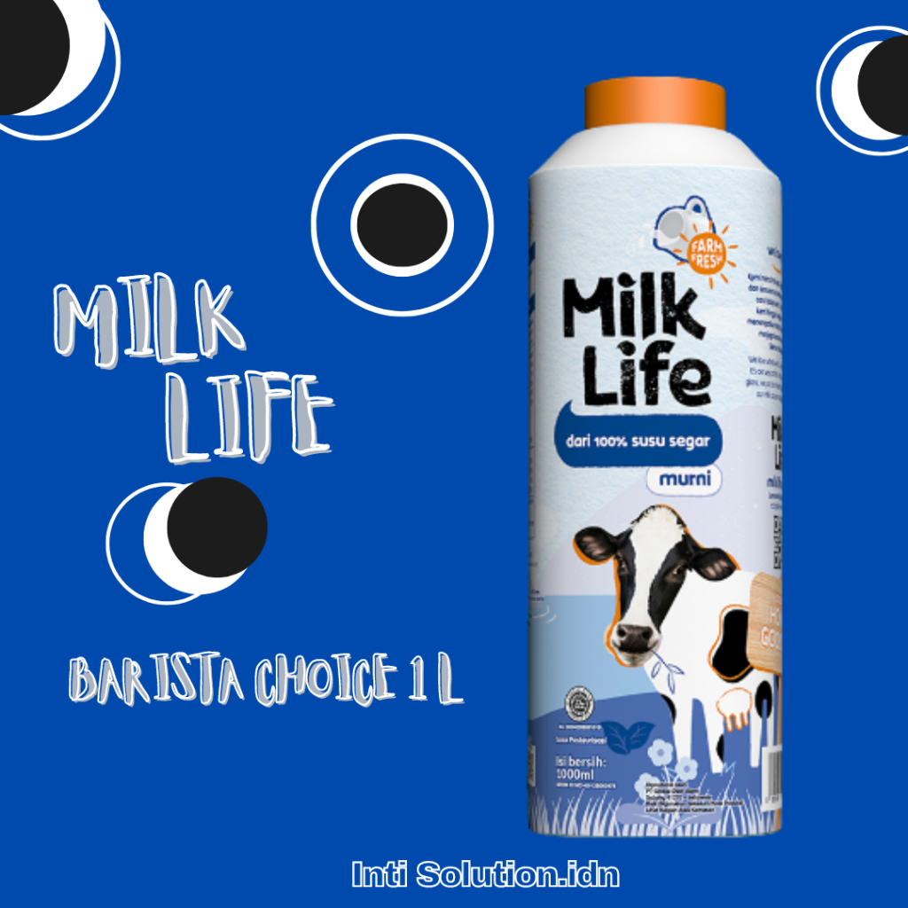 Jual Milk Life Barista Choice Fresh Milk 1 Liter Shopee Indonesia