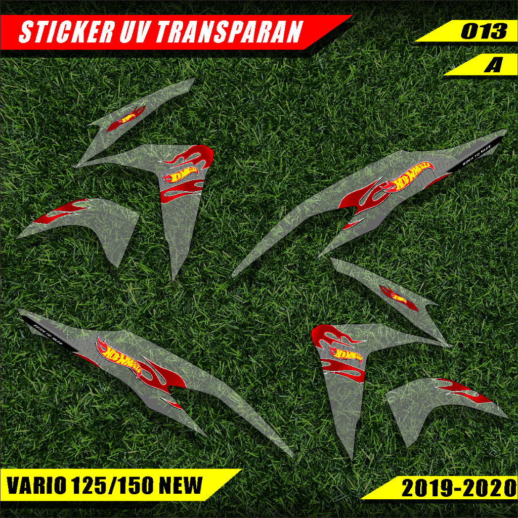 Jual STICKER STRIPING TRANSPARAN HONDA ALL NEW VARIO FACELIFT 125/150