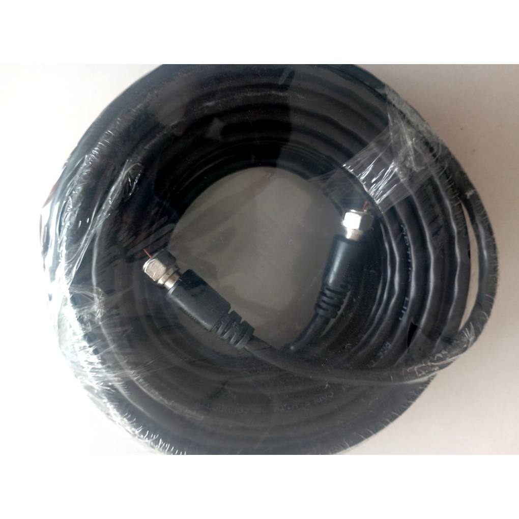 Jual Kabel Antena / Parabola 15 Yard OPTUS Coaxial Cable RG6 75Ohm ...