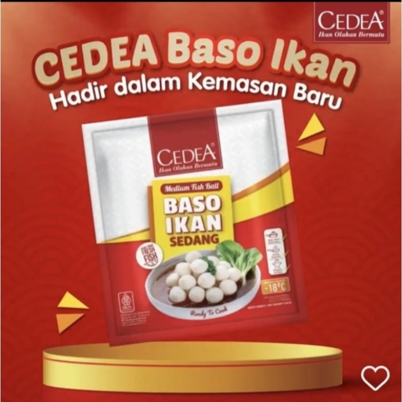 Jual Cedea Bakso Ikan Sedang 500gr Shopee Indonesia