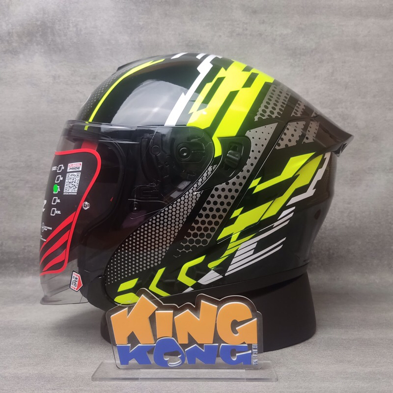 Jual Helm Half Face NJS Kairoz DV Matrix Shopee Indonesia