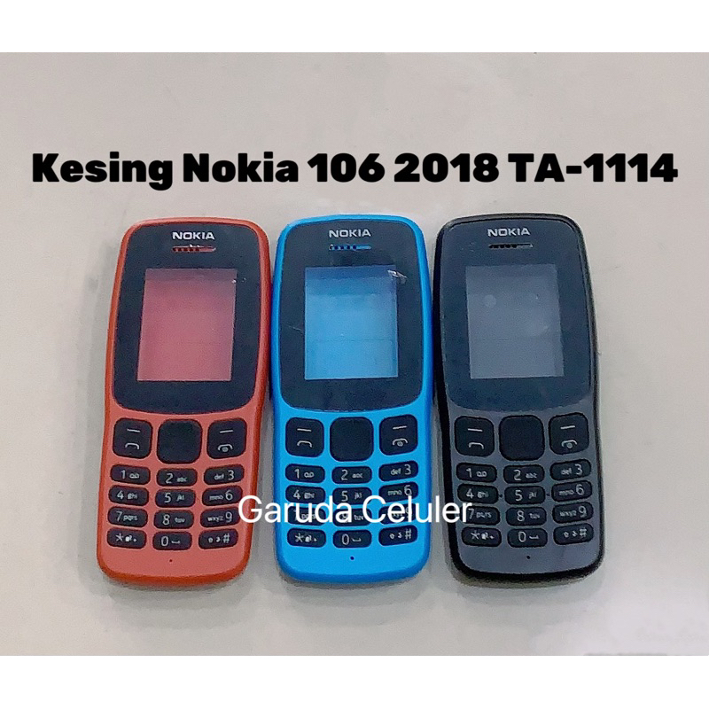 Jual Kesing Casing Nokia N106 106 2018 TA-1114 Depan Belakang | Shopee ...