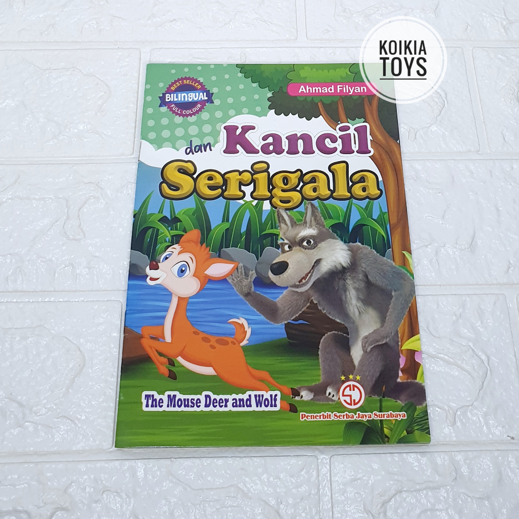 Jual Buku Dongeng Anak Buku Cerita Fabel Tentang Hewan Bilingual 2