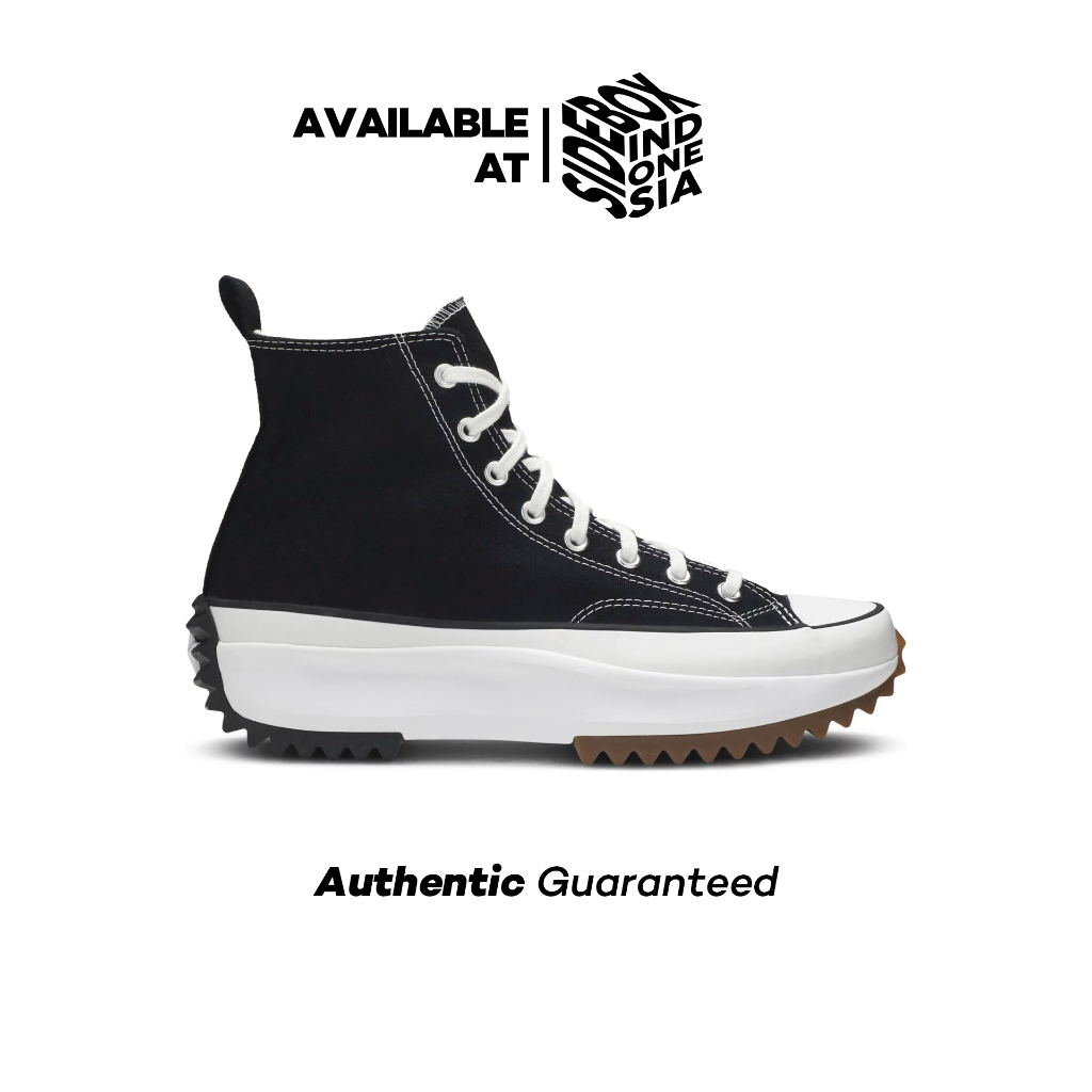 Jual Converse Chuck Taylor Run Star Hike High Black | Shopee Indonesia