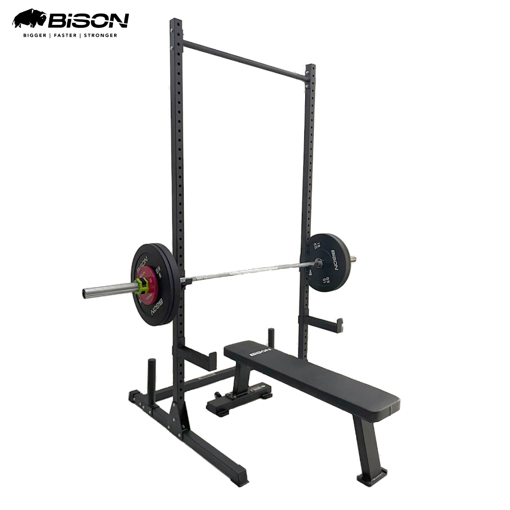 Jual Bison Half Rack 50mm Classic Gym Fitness | Shopee Indonesia