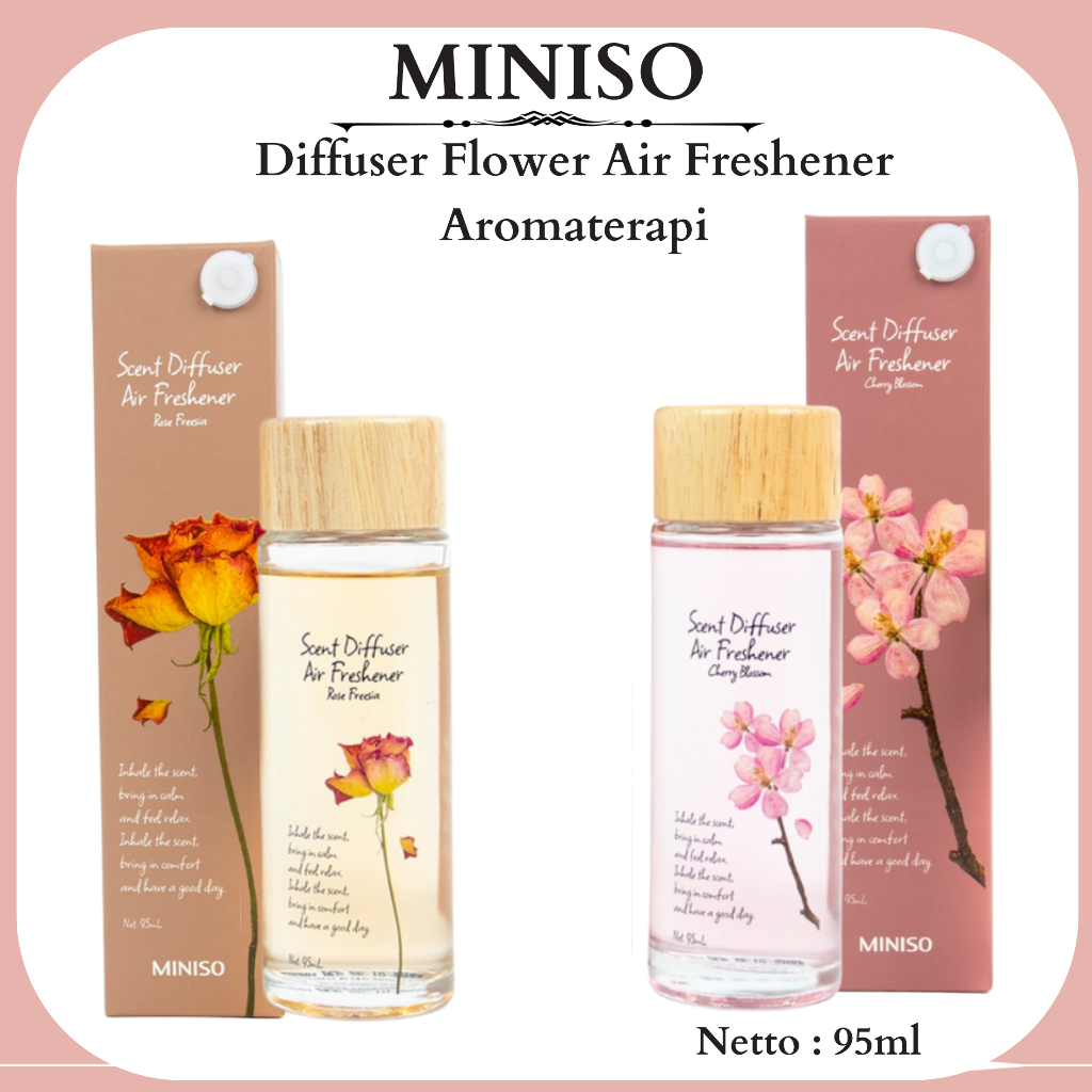 Jual Miniso Scent Difusser Air Freshener Aromaterapi 95ml / Pengharum
