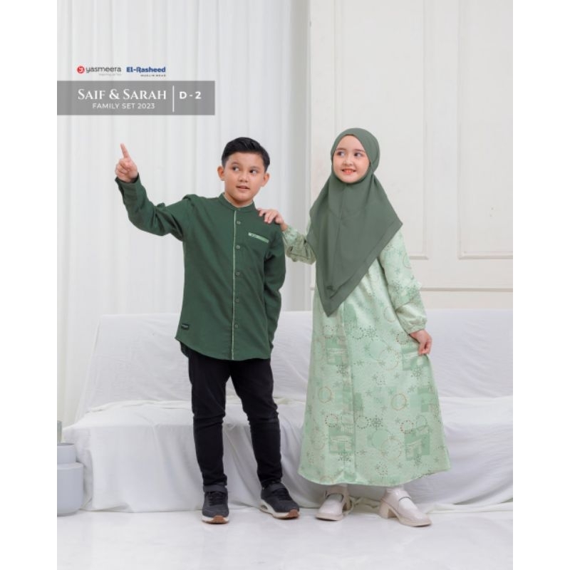 Jual SARIMBIT YASMEERA 2023 - SAIF SARAH COUPLE KIDS / SARIMBIT ...