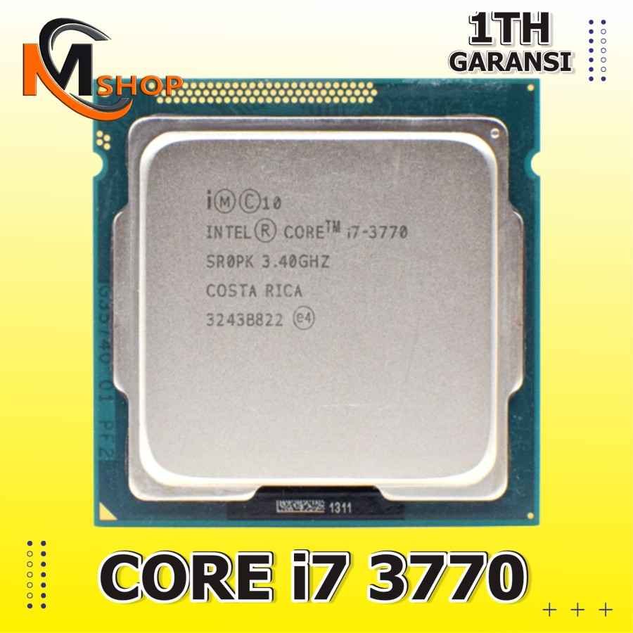 プレゼント対象商品 Intel BX80637I73770BOX- CPU Core Ivy 3.4GHz i7