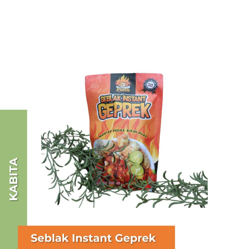 Jual 100% ASLI Rumah KABITA seblak instant geprek / seblak geprek ...