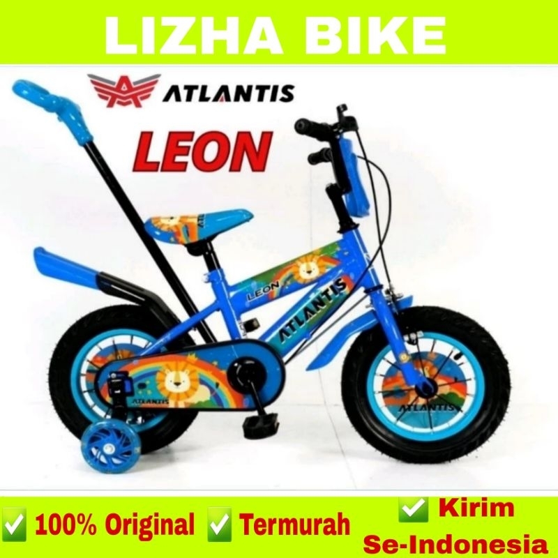 Jual 0Sepeda Anak 12 BMX ATLANTIS LEON ADA STIR DORONGAN BAN JUMBO ...