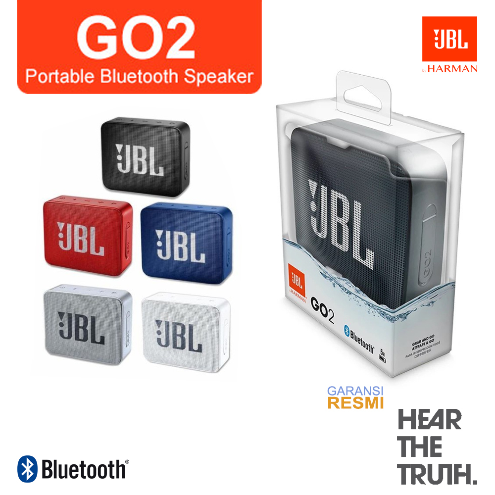 Jual Speaker Portable JBL GO 2 Bluetooth Wireless JBL GO2 Bluetooth