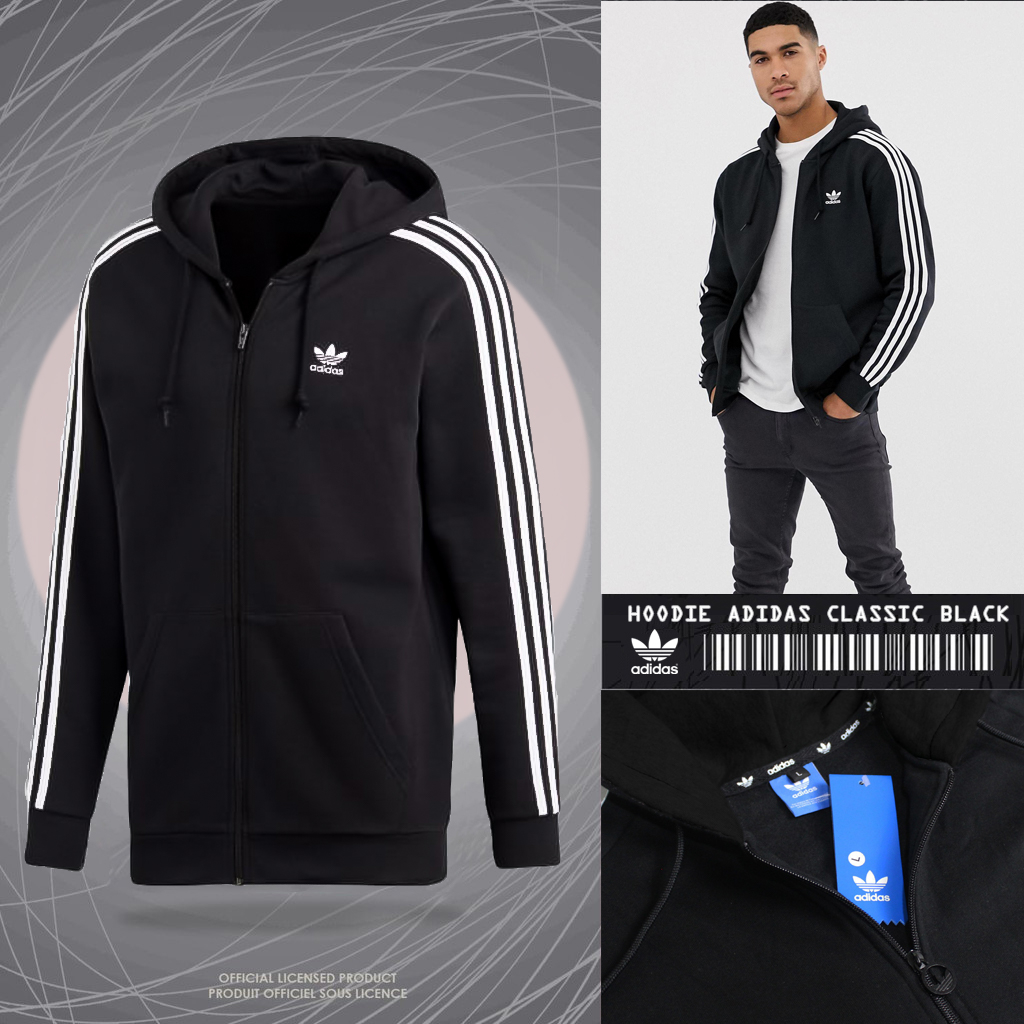 Jual jaket adidas hoodie olahraga pria klasik Shopee Indonesia