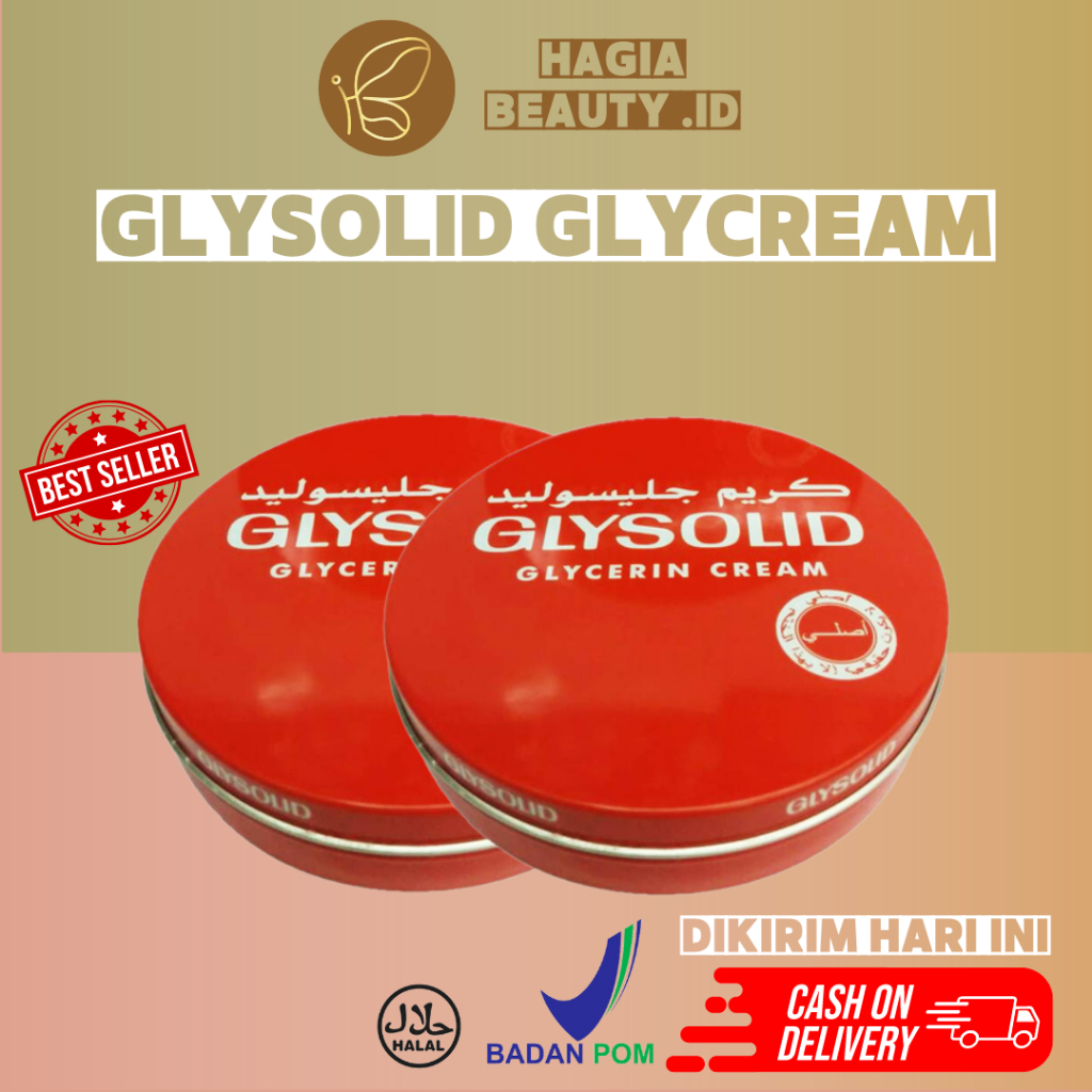Jual ORIGINAL GLYSOLID GLYCERIN CREAM 125 ML, 150 ML Shopee Indonesia