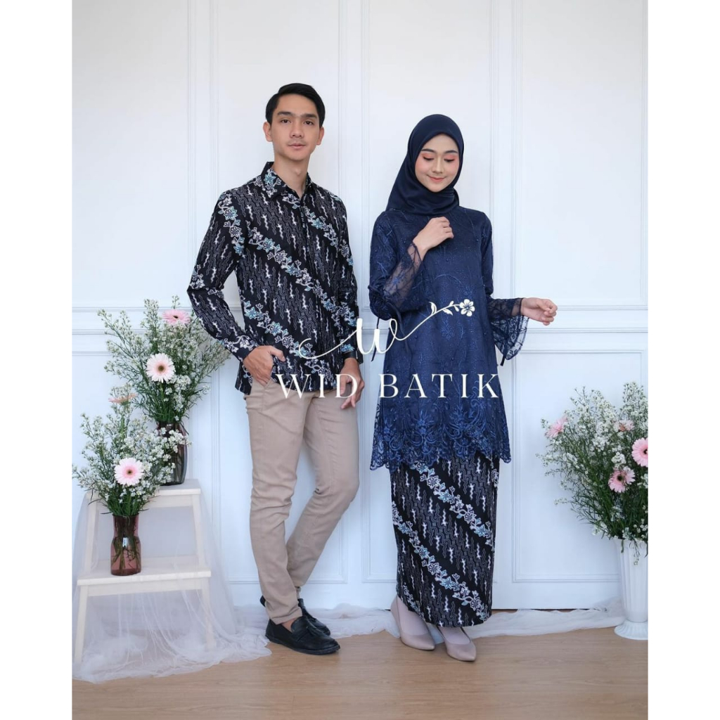 Jual New Arrival Batik Couple Pevita By Sanaya Kebaya Couple Modern