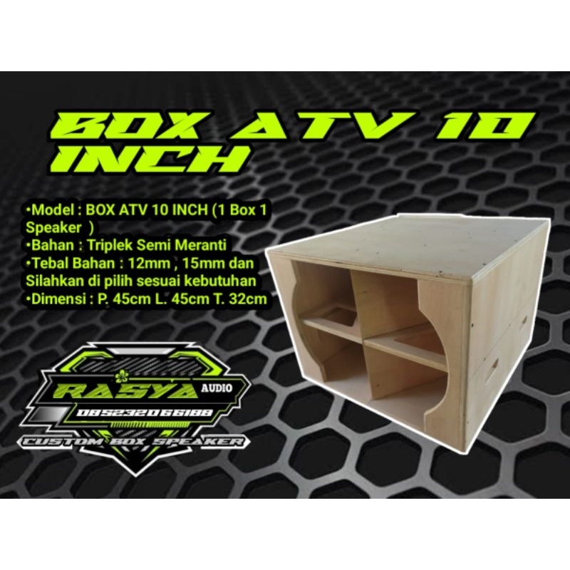 Box 2024 speaker atv