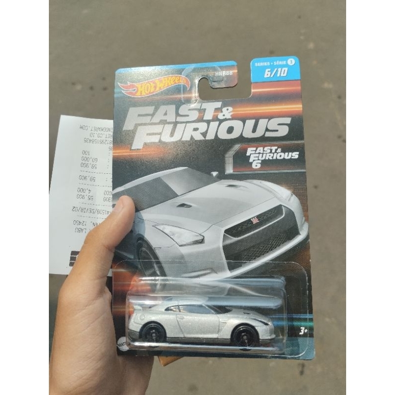 Jual Hotwheels Fast & Furious 2009 Nissan Gt-r R35 Silver | Shopee ...
