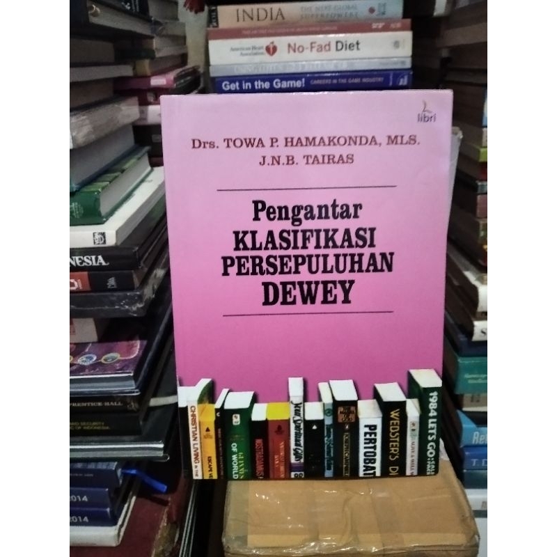 Jual Buku Ori Pengantar Klasifikasi Persepuluhan Dewey Shopee Indonesia 7301