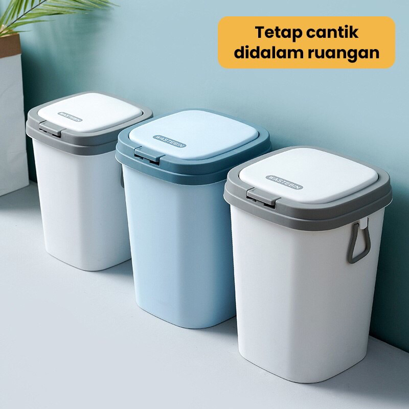 Jual Dejavu Tempat Sampah Ruang Tamu Tong Sampah Plastik Tempat Sampah Tertutup Kotak Sampah 3603