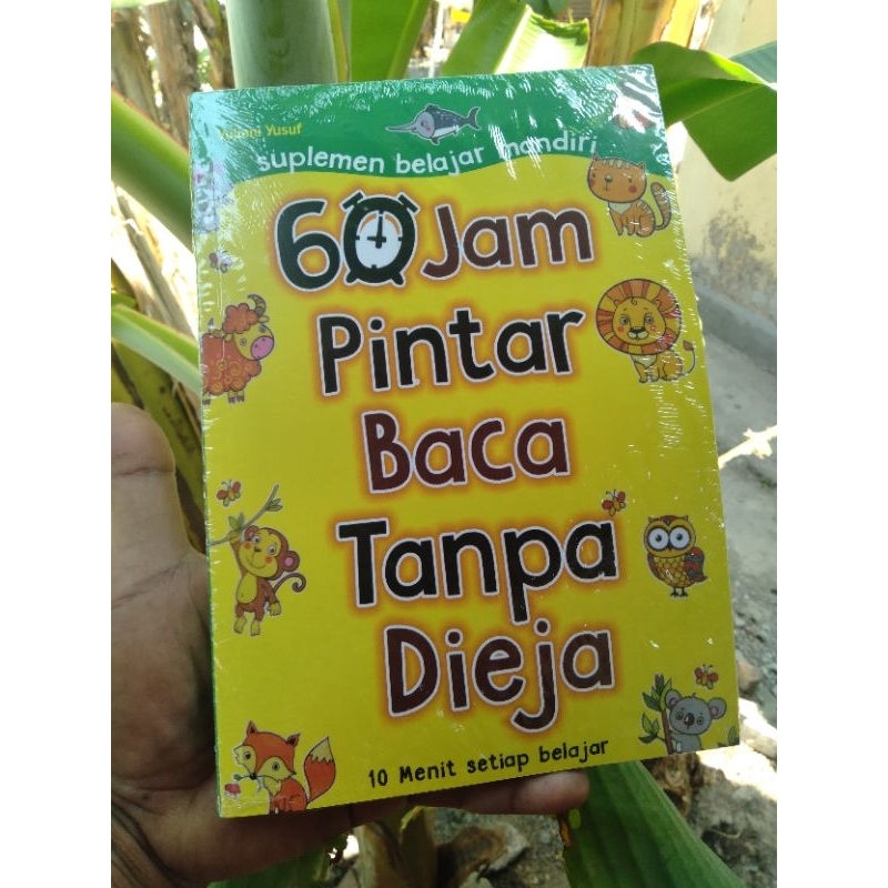 Jual BUKU CARA CEPAT BELAJAR- 60 JAM PINTAR BACA TANPA DIEJA(FULL COLOR