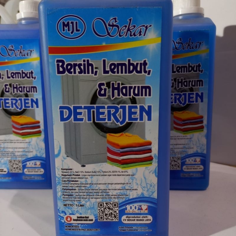 Jual Deterjen Cair Rinso Mjl Sekar Deterjen Cuci Baju / Pakaian Efektif ...