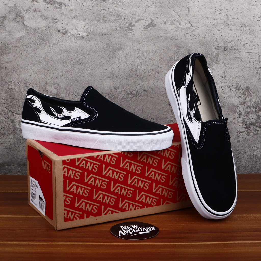 Vans 2025 motif flamme