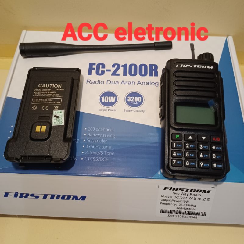 Jual HT FIRSTCOM FC 2100R 10 WAT | Shopee Indonesia