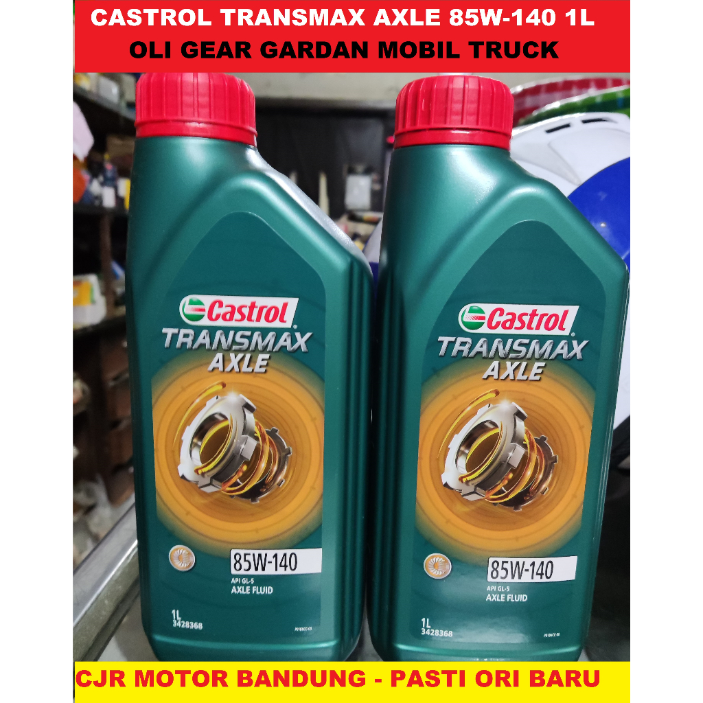 Jual Oli Castrol TRANSMAX Axle GL5 85W 140 Oli Gear 140 Gardan Mobil ...