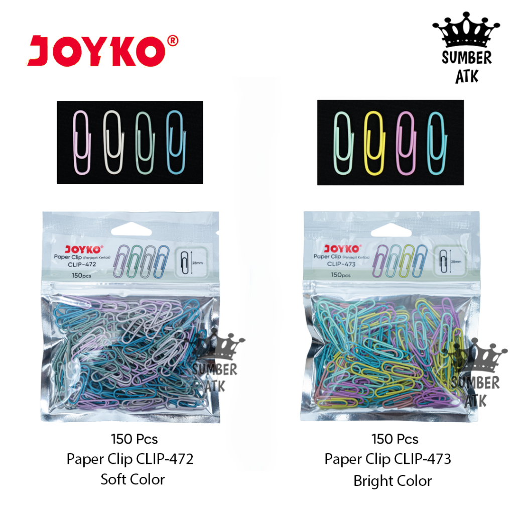 Jual Paper Clip Klip Penjepit Kertas Joyko Pack Isi Pcs Shopee Indonesia