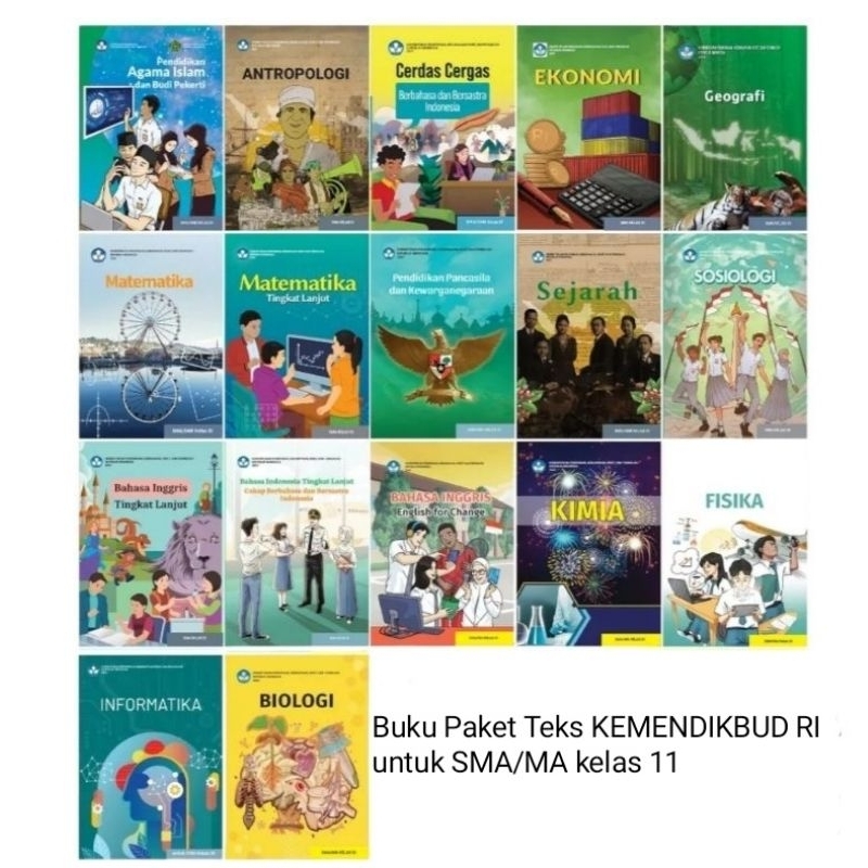 Jual Buku Paket SISWA BSE Kelas 11 Kurikulum Merdeka / Kumer / K21 ...