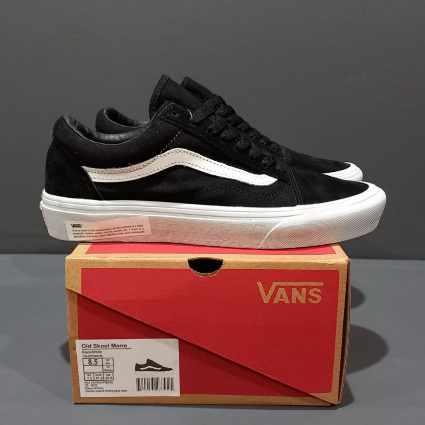 Jual Sepatu Vans Old Skool Black White Classic Premium Import Quality ...