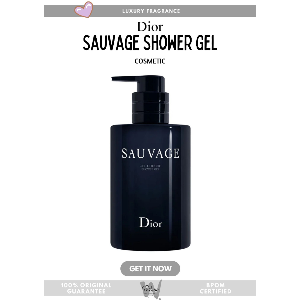 Jual DIOR Sauvage Shower Gel Shopee Indonesia