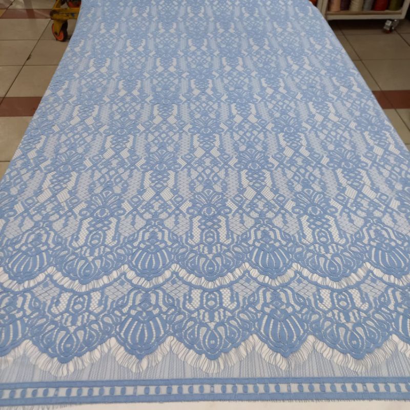 Jual KAIN SEMI FRANCIS / BAHAN SEMI PRANCIS / KAIN BROKAT SEMI FRANCIS ...