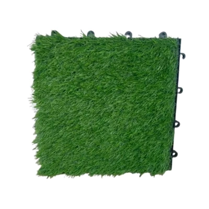 Jual Lantai ubin kayu kombinasi rumput sintetis | Shopee Indonesia