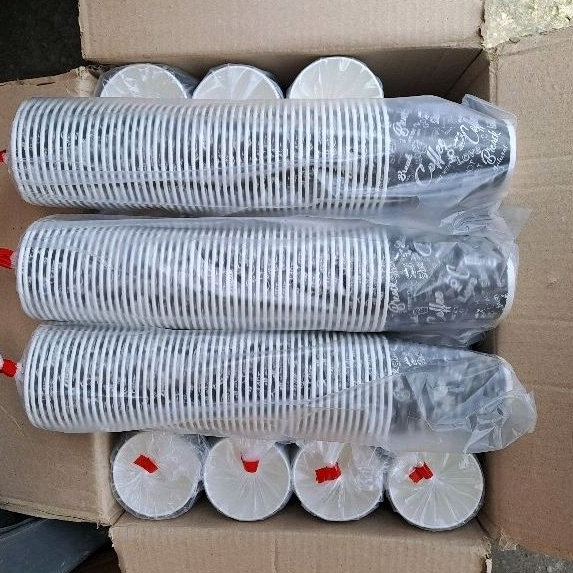 Jual Paper Cup 8 oz / Cup kopi kertas | Shopee Indonesia