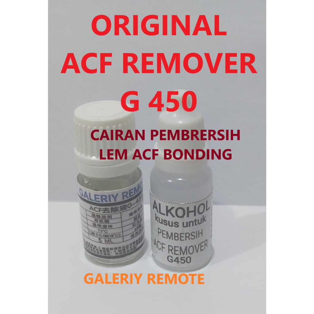 Jual Acf Remove Atau Cairan Penghapus Lem Conduktif Filem Atau Acf Shopee Indonesia