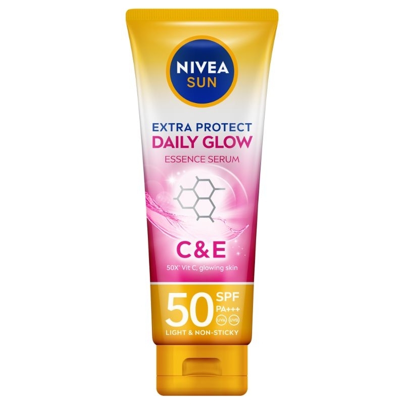 Jual NIVEA Sun Extra Protect Daily Glow Essence Serum C & E SPF 50 ...