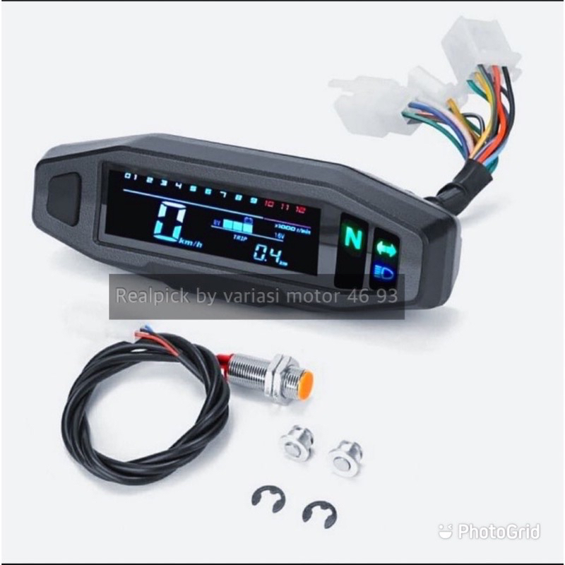 Jual spidometer digital spido model KTM speedometer crf klx wr155