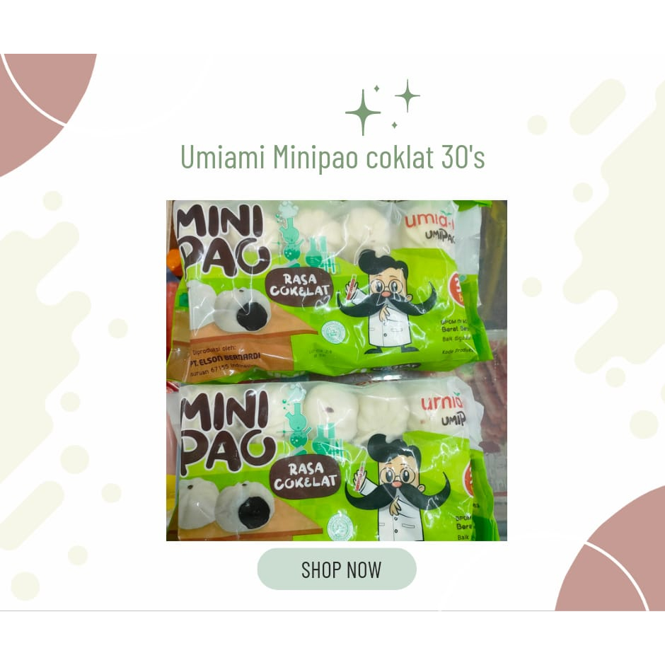 Jual Umiami Minipao Coklat 30's | Shopee Indonesia