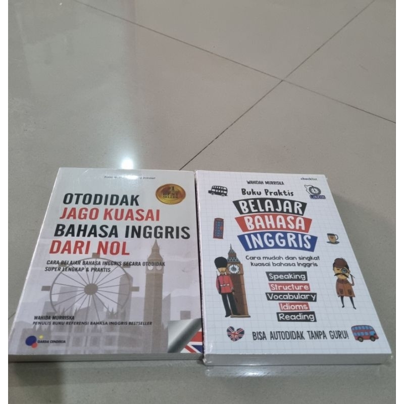 Jual Paket 2 Buku: Buku Otodidak Jago Kuasai Bahasa Inggris Dari Nol ...