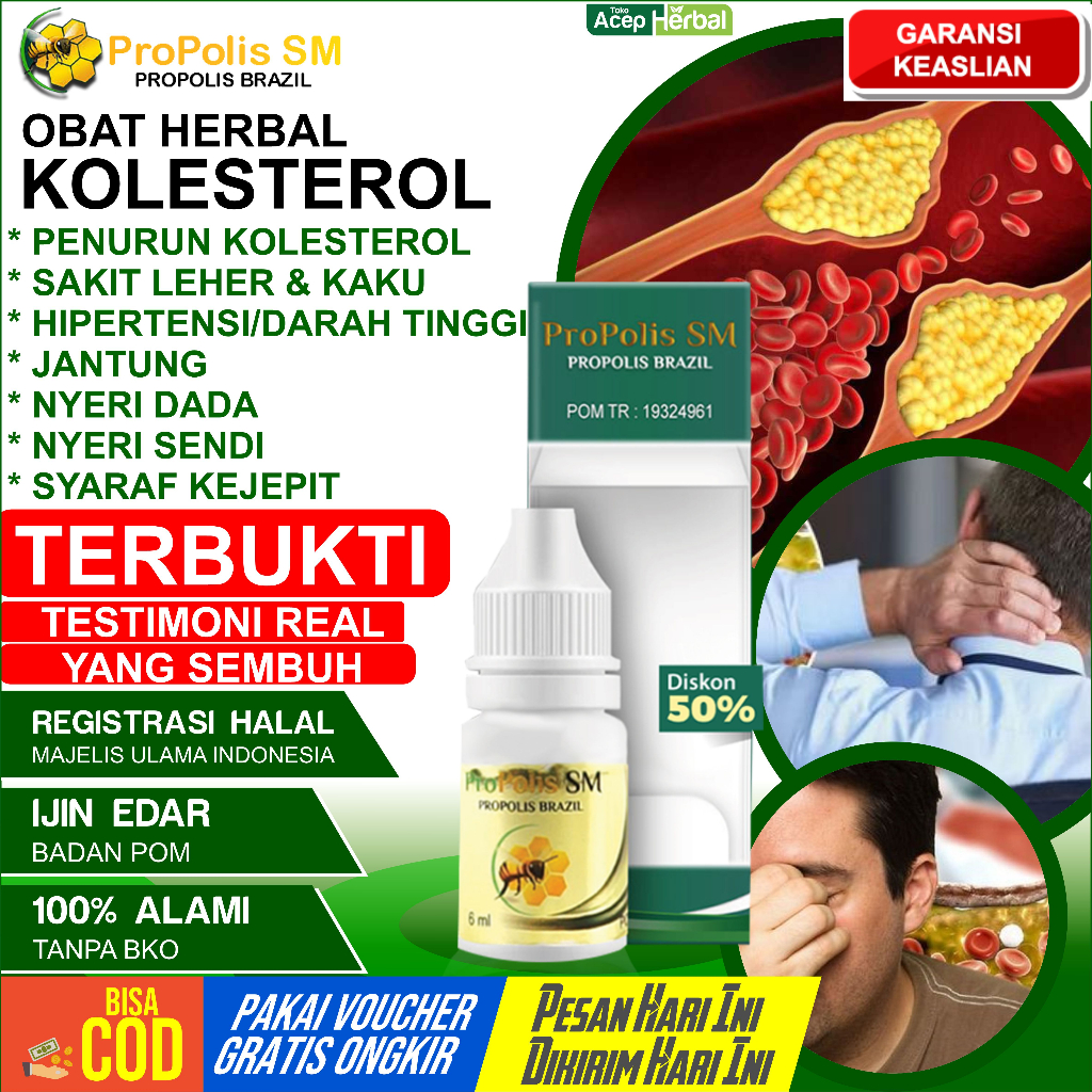 Jual Obat Kolesterol Asam Urat Penurun Kolestrol Tinggi Hipertensi ...