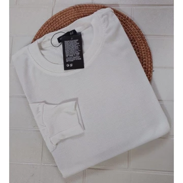 Kaos Wanita Semi Cruwneck Oval RIB Premium Waffel