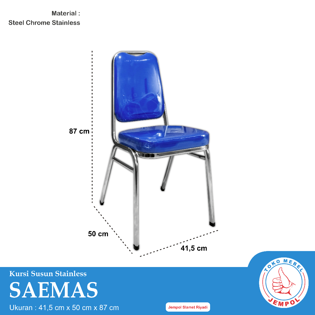Jual Kursi / Kursi Susun / Kursi Kantor/ Kursi Pesta SAEMAS | Shopee ...