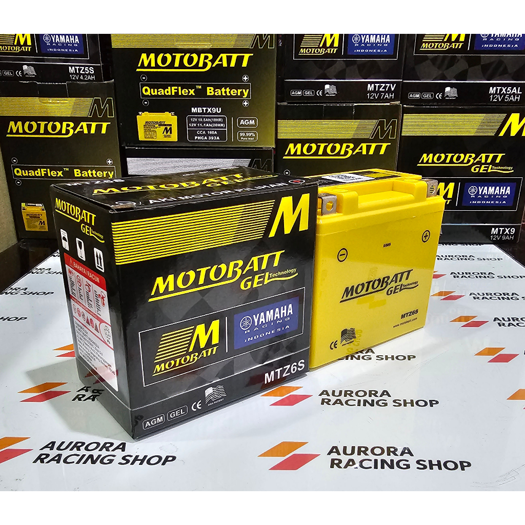 Jual AKI YAMAHA FAZZIO / GRAND FILANO / GEAR 125 S - MOTOBATT MTZ6S
