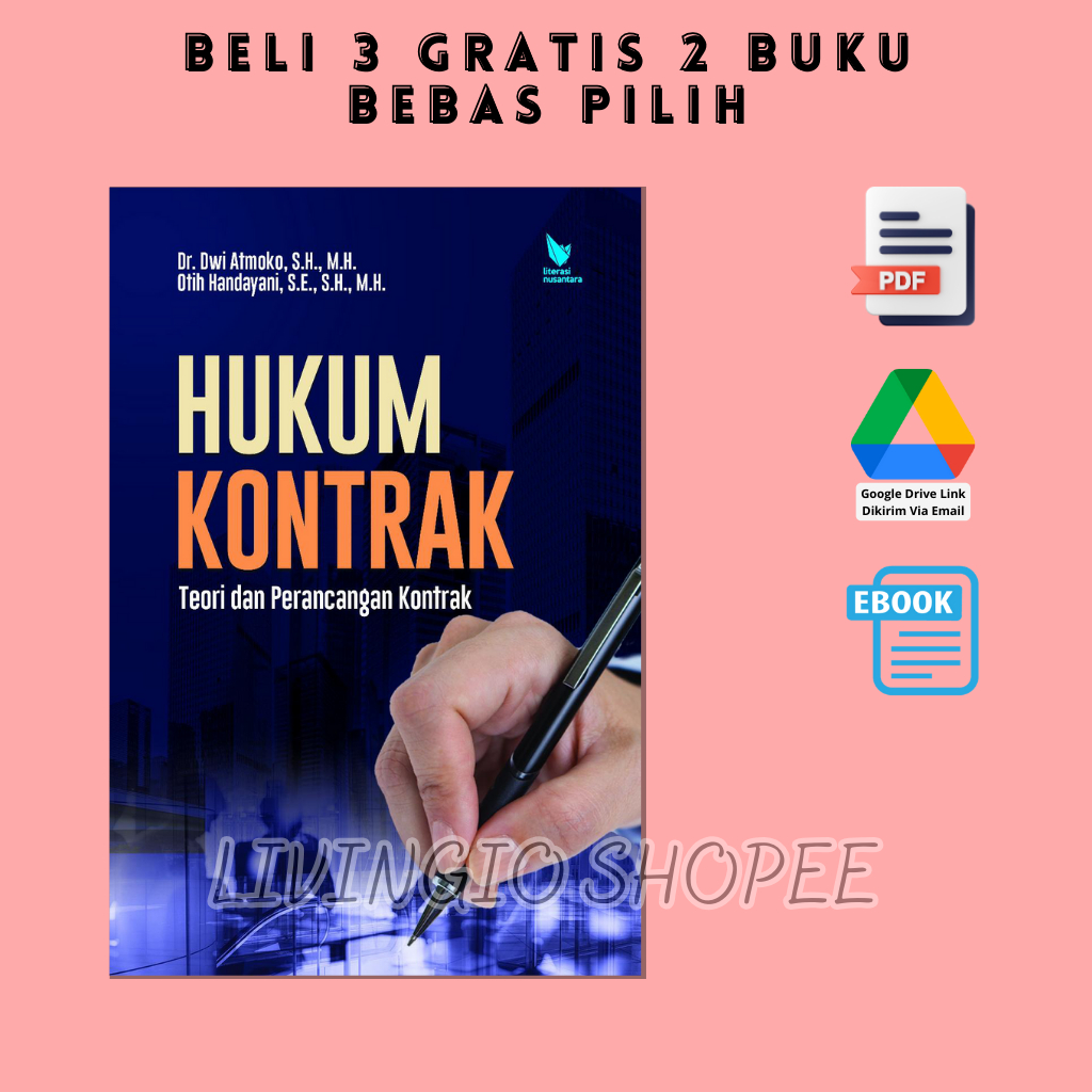 Jual Buku HUKUM KONTRAK (Teori Dan Perancangan Kontrak) - Dwi Atmoko ...