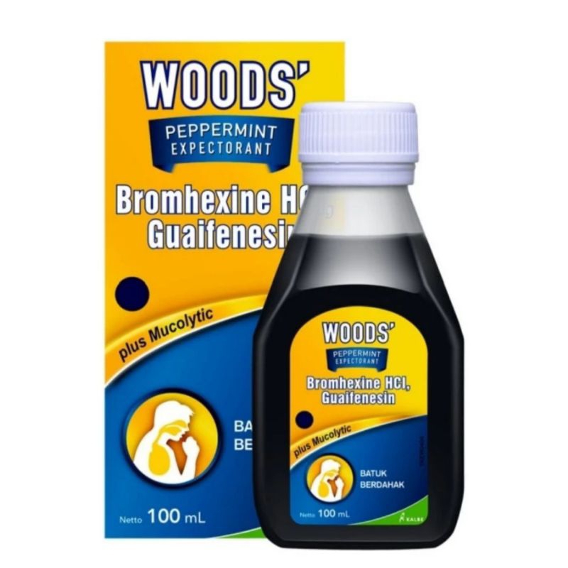 Jual Woods Peppermint Expectorant Sirup 60 ml | Shopee Indonesia