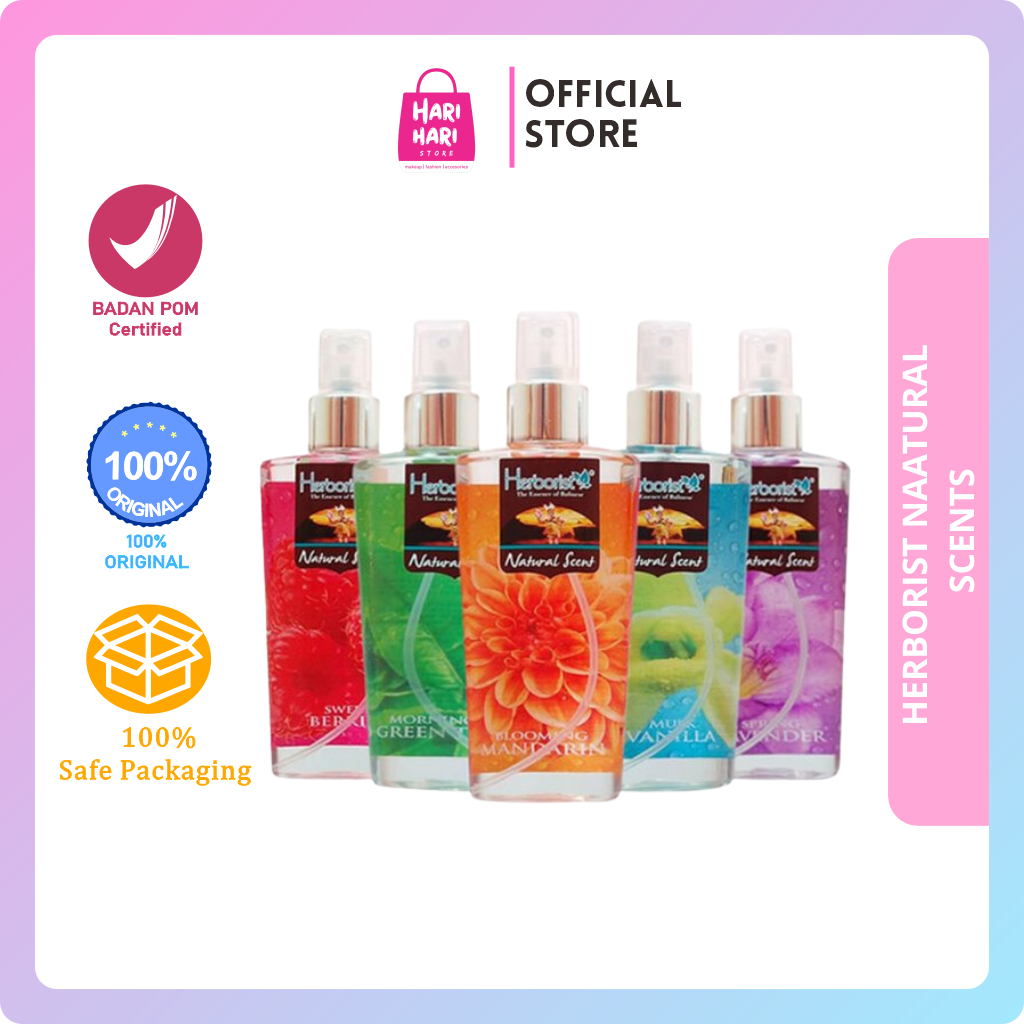 Jual HERBORIST Natural Scent 120ml (Parfum/ Body Mist) Shopee Indonesia