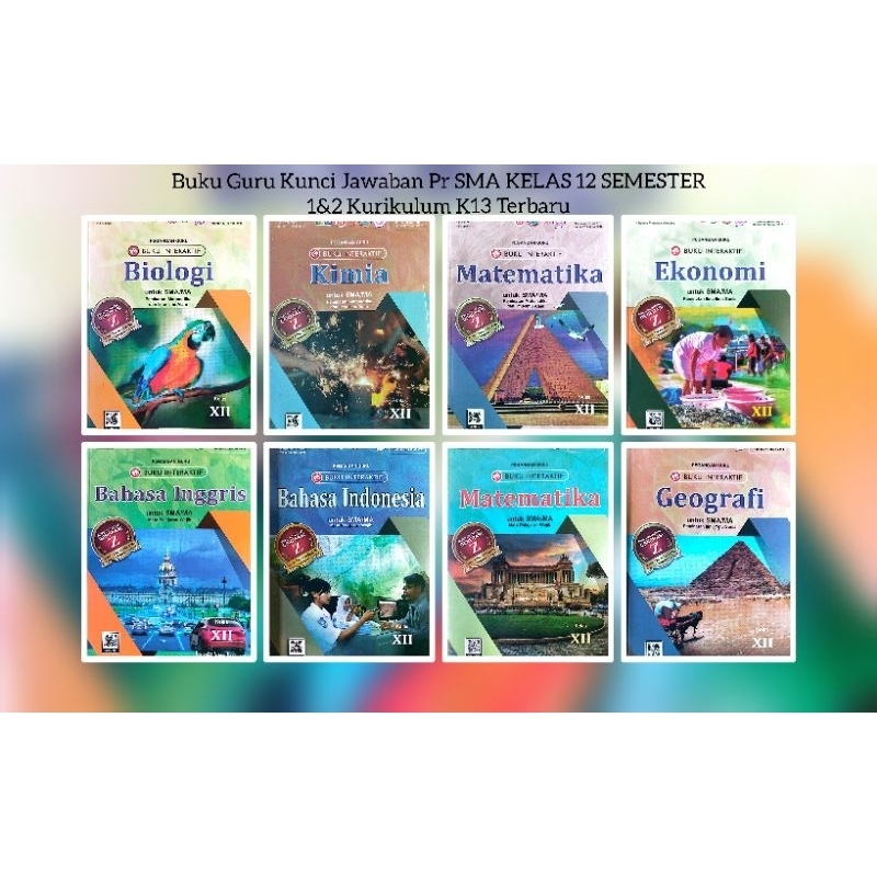 Jual Buku Guru/Kunci Jawaban LKS PR INTERAKTIF SMA/SMK X XI XII ...